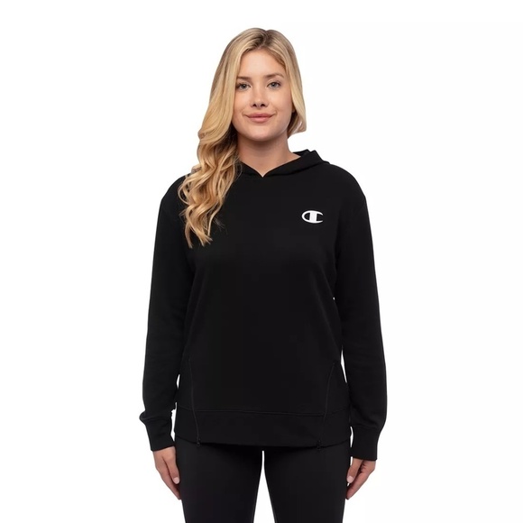 New Champion Women's Black Zip Hoodie - Picture 1 of 12